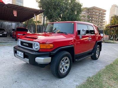 Red Toyota FJ Cruiser 2017 for sale in Pasig