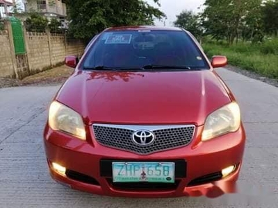 Red Toyota Vios 2007 for sale in Manila