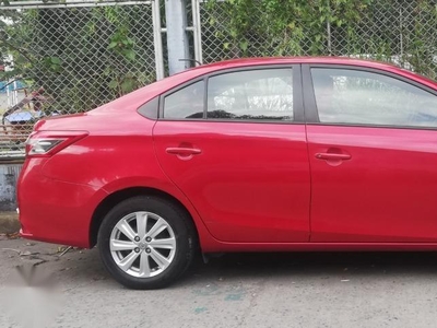 Red Toyota Vios 2016 for sale in Manila