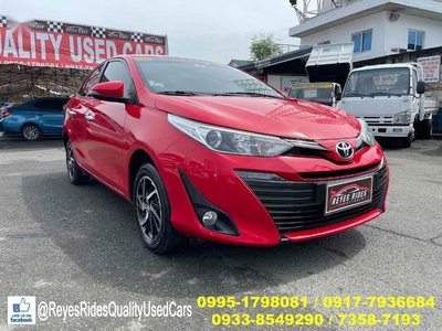 Red Toyota Vios 2018 for sale in Cainta