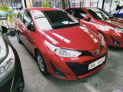 Red Toyota Vios 2019 for sale in Makati