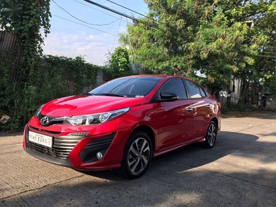 Red Toyota Vios 2019 for sale in Manila