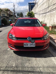 Red Volkswagen Golf 2018 for sale in Manila