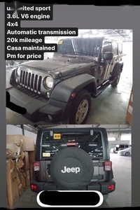 Sell 2018 Jeep Wrangler