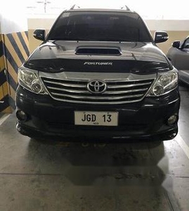 Sell Black 2012 Toyota Fortuner in Manila