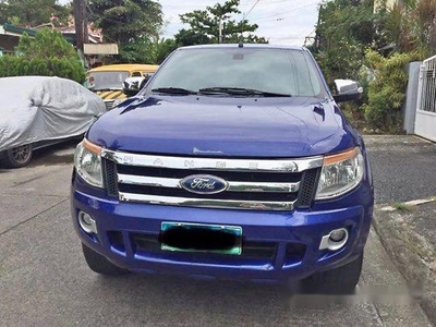 Sell Blue 2013 Ford Ranger in Quezon City