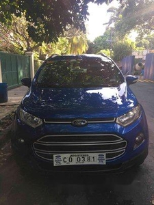 Sell Blue 2017 Ford Ecosport in Makati