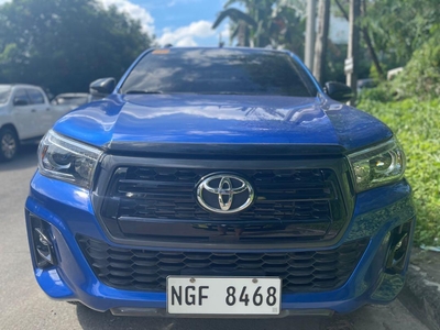 Sell Blue 2020 Toyota Hilux in Quezon City
