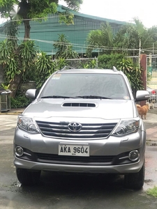 Sell Grey 2015 Toyota Fortuner in Quezon City