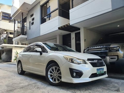 Sell Pearl White 2014 Subaru Impreza in Quezon City