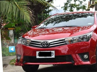 Sell Red 2014 Toyota Corolla Altis in Mandaluyong