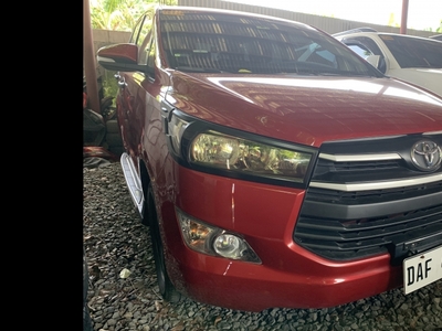 Sell Red 2017 Toyota Innova SUV / MPV at 21000 in Quezon City