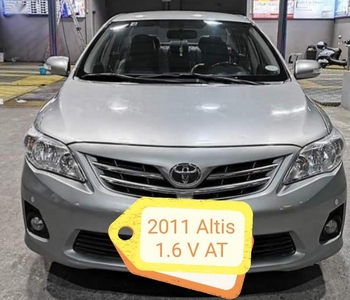 Sell Silver 2011 Toyota Corolla altis in Caloocan
