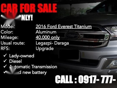 Sell Silver Ford Everest in Manila
