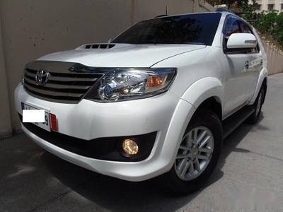 Sell White 2014 Toyota Fortuner SUV / MPV in Manila
