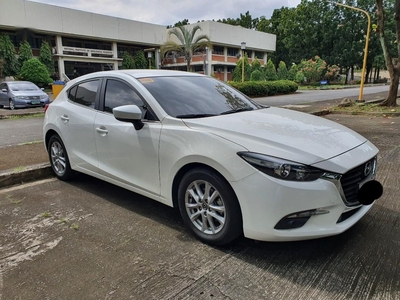 Sell White 2018 Mazda 3 in Quezon City