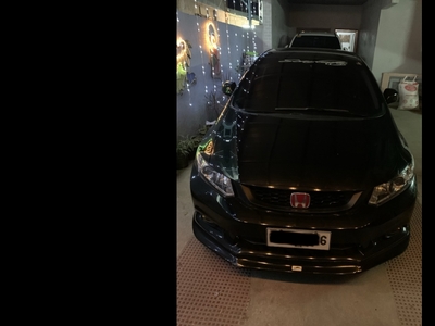 Selling Black Honda Civic 2015 Sedan at Manual at 40000 in San Fernando