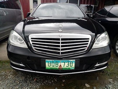Selling Black Mercedes-Benz S-Class 2013 Automatic Gasoline at 50000 km