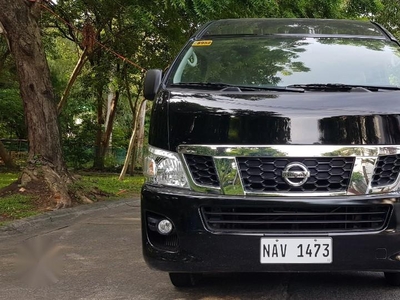 Selling Black Nissan Urvan 2017 in Las Piñas
