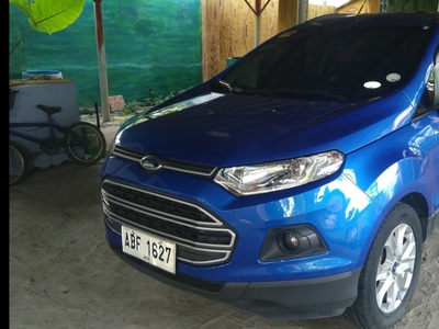 Selling Blue Ford Ecosport 2015 at 42000 in Quezon City
