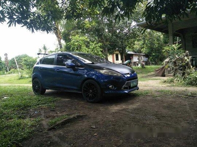 Selling Blue Ford Fiesta 2012 Automatic Gasoline