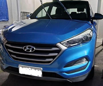 Selling Blue Hyundai Tucson 2017 in Rizal