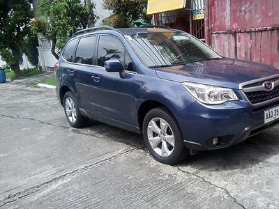 Selling Blue Subaru Forester 2014 at 50900 km