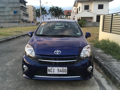 Selling Blue Toyota Wigo 2016 in Manila