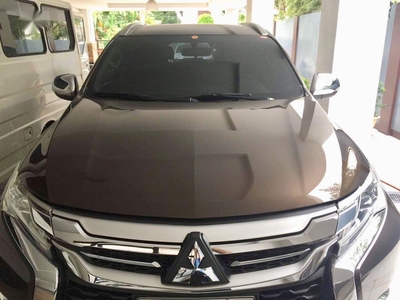 Selling Brown Mitsubishi Montero sport 2017 in Quezon City