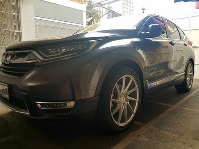 Selling Grayblack Honda Cr-V 2018 in Quezon City