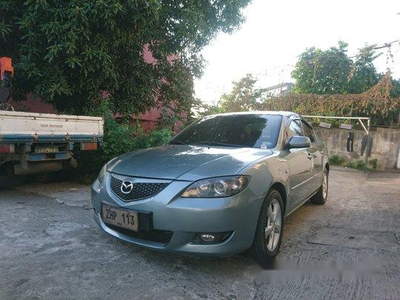 Selling Grey Mazda 3 2007 at 120000 km