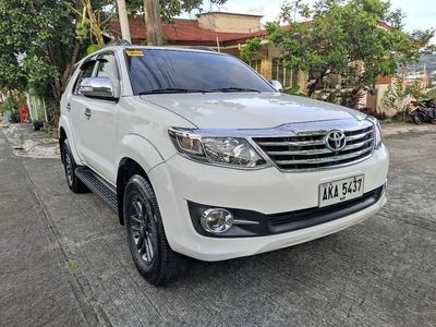 Selling Pearl White Toyota Fortuner 2015 in Antipolo