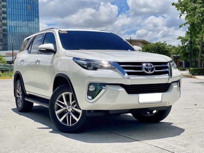 Selling Pearl White Toyota Fortuner 2016 in Makati