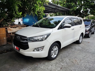 Selling Pearl White Toyota Innova 2018 in Quezon