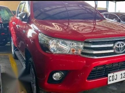 Selling Red 2016 Toyota Hilux in Pasig