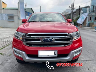 Selling Red Ford Everest 2016 in Las Piñas