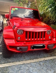 Selling Red Jeep Wrangler 2018 in Pasig