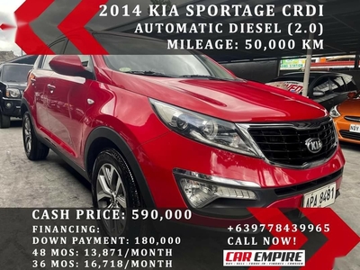 Selling Red Kia Sportage 2014 in San Mateo