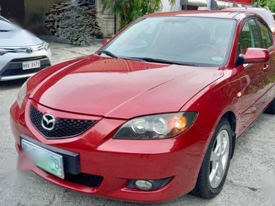 Selling Red Mazda 3 2005 in Pasig