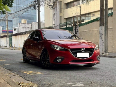 Selling Red Mazda 3 2016 in Makati