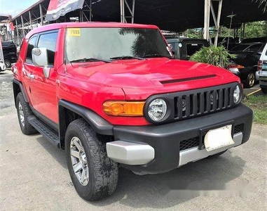 Selling Red Toyota Fj Cruiser 2016 in Pasig