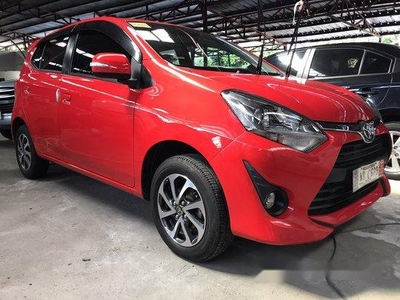 Selling Red Toyota Wigo 2019 at 12000 km