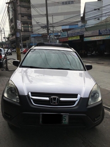 Selling Silver Honda CR-V 2003 in Quezon