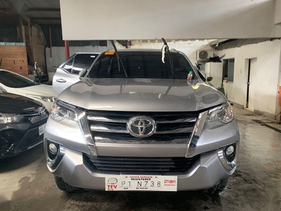Selling Silver Toyota Fortuner 2018 in Quezon City