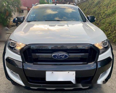 Selling White Ford Ranger 2018 Automatic Diesel in Pasig