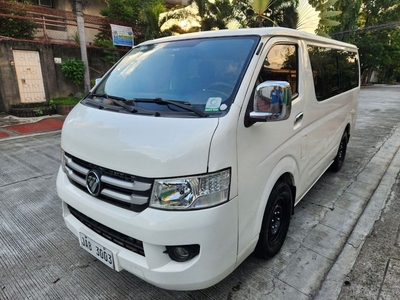 Selling White Foton View transvan 2017 in Quezon City