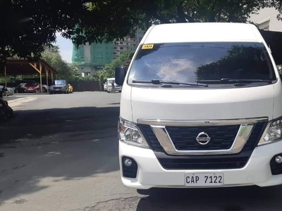 Selling White Nissan NV350 Urvan 2018 in Cainta