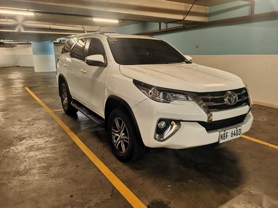 Selling White Toyota Fortuner 2018 in Pateros