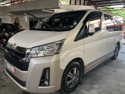 Selling White Toyota Hiace 2019 in Quezon City