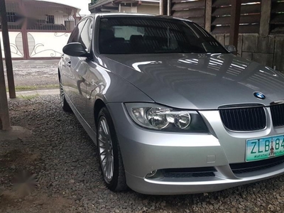 Silver BMW 320I 2007 for sale in Batangas